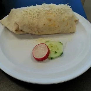 An attractive breakfast.