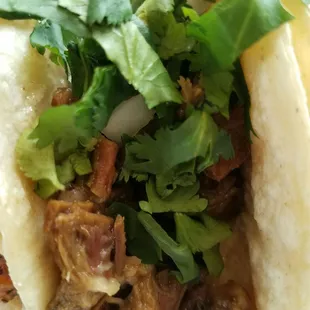 Cabeza (beef head) Taco.