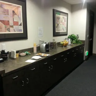 Snacks and refreshments