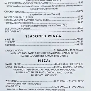Our menu Nov. 2021