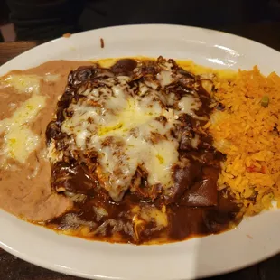 Mole Enchiladas