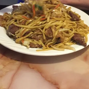 Pork and Lo Mein