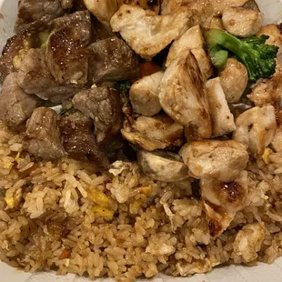 Steak and Chicken Hibachi