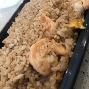 Shrimp fried rice!