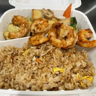Hibachi Shrimp Lunch