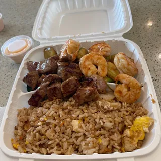 Hibachi Steak and Shrimp Dinner