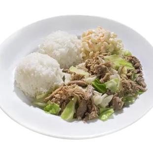 KALUA PORK WITH CABBAGE PLATE