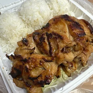 Regular BBQ Chicken Plate...