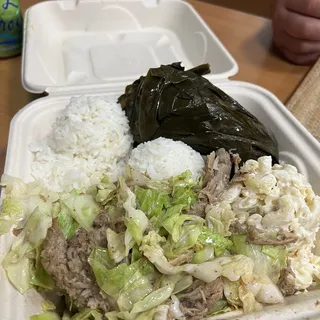 Kalua Pork & Laulau Combo Plate