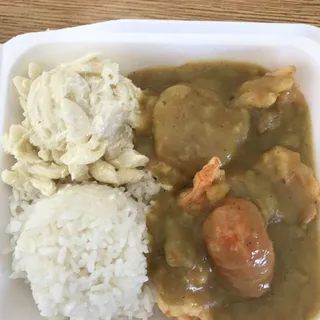 Mini Shrimp Curry Plate