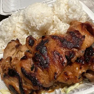 Regular BBQ Chicken Plate