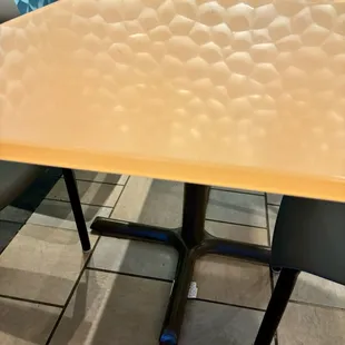 If you find a wobbly table, kalbi bones are perfect to hold it steady