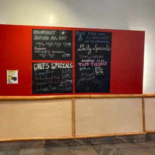 Daily Specials