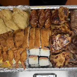 Check it out our catering set menucall us (808)691-9051. Mahalo