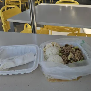 Kalua Pork with Cabbage Plate