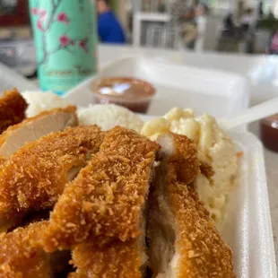 The classic Chicken Katsu