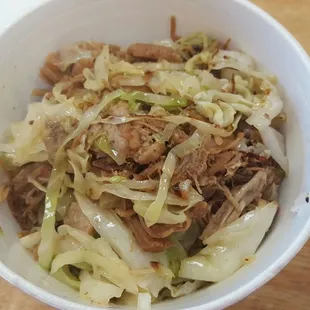 Pork and Cabbage Bowl