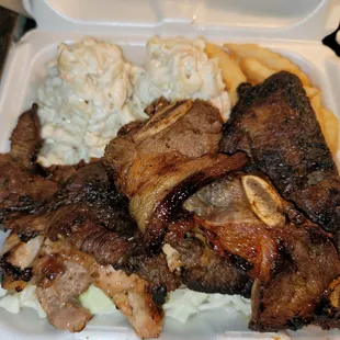 BBQ mix, the beef is very tough, good flavor but hard to chew.