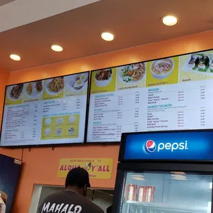 Full menu as of 3/6/22