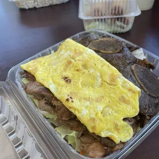 Low Carbohydrate BBQ Combination Plate