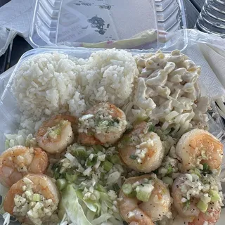 Garlic Shrimp Plate