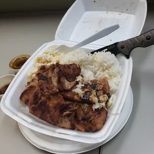 This is the amount of Chicken, yet I had already eaten two pieces. This is well worth the price!