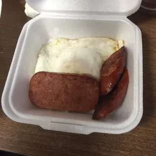 Eggs and spam