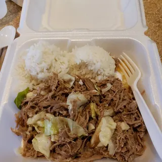 Pulled Kalua Pork with Cabbage Bowl