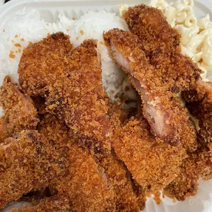 ChickenKatsu plate to go.