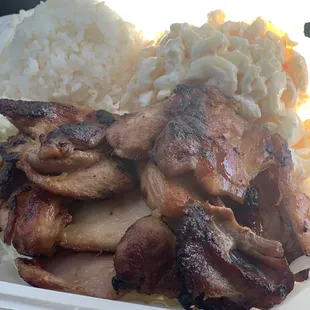 Mini BBQ Chicken Meal (skinless chicken).