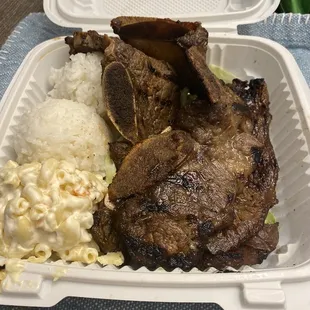 Regular Kalbi Short Ribs Platter