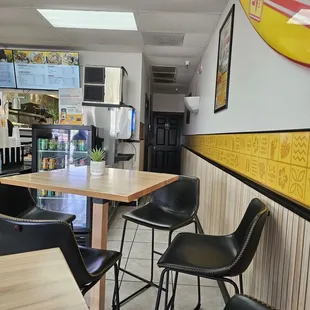 Drink area...select or self serve.