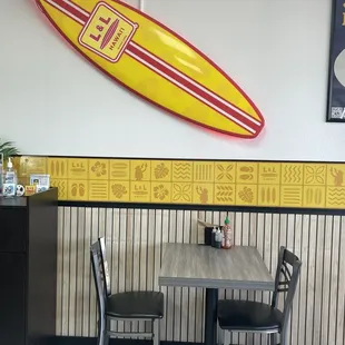 Counter service &amp; seat yourself