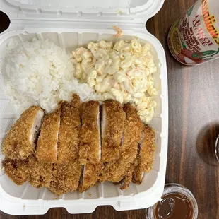 Chicken Katsu plate