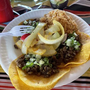 Bomb asada tacos