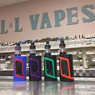 Top Quality Products including the Smok Alien Kits in over 14 different color choices. Batteries included with all Mod Kit purchases at L&amp;L!