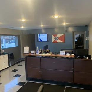 Lots and lots of cleaning, reorganizing and painting!