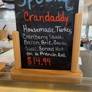 Delicious special 11/23/22