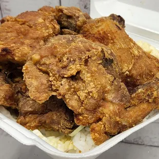 Fried Chicken plate.