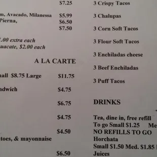 Menu 15.