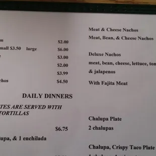 Menu 8.