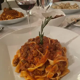 Fettuccine with Lamb Ragout