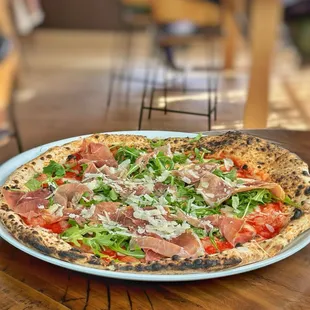 MARGHERITA (add Prosciutto, Arugala and Parmigiano +8)