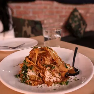 Pappardelle Genovese @bilalandjesseatfood