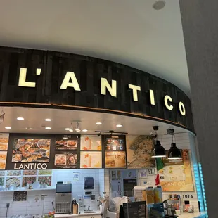 the interior of a restaurant