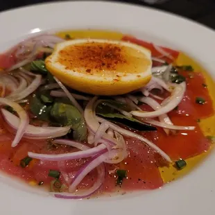Tuna Carpaccio