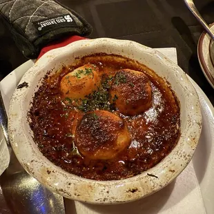 Spicy Baked Scallops