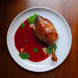 Our well known duck confit