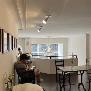 Inside (upstairs seating)