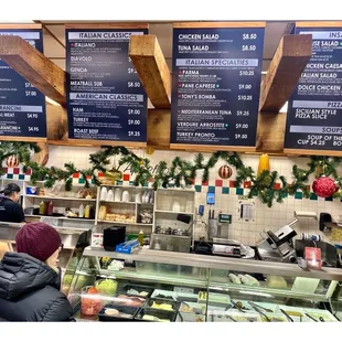 Inside Deli L&apos;Appetito. Corner Huron St /Wabash Ave.  Very Good Italian Deli &amp; Imported Italian foods. Great Coffee &amp; Sweets! Love this One!